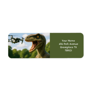Etiqueta Bosque de drones de dinosaurios