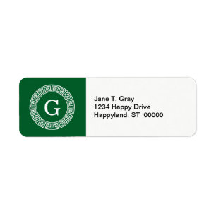 Etiqueta Bosque Gr Whats Griego Key Rnd Frame Monograma Ini