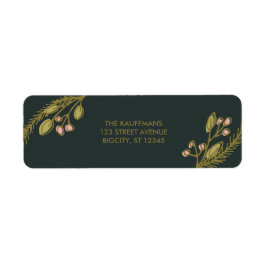 Etiqueta Botánica de Holiday Cheer