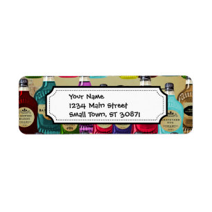 Etiqueta Botellas Tónicas de Halloween en Magic Potion Apot