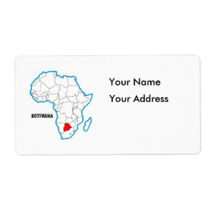 Etiqueta Botswana