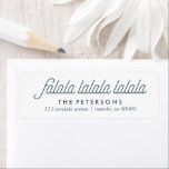 Etiqueta Boughs of Holly Festive Christmas<br><div class="desc">Christmas and winter holidays labels.</div>