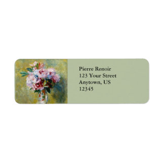 Etiqueta Bouquet en una vesícula de Pierre-Auguste Renoir