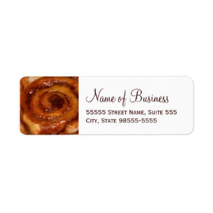 Etiqueta Boutique de la panadería de la repostería y