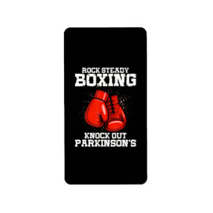 Etiqueta Boxeo Rock Steady Derrota al Parkinson 