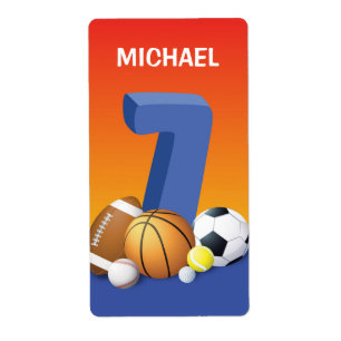 Etiqueta Boy 7.º Balls Deportiva