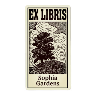 Etiqueta Brisa de Verano Ex Libris (Filtrado)