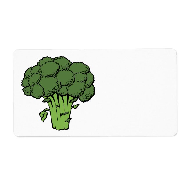 Etiqueta Brocoli verde (Frente)