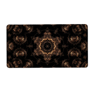 Etiqueta Bronce Age Mandala