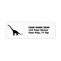 Brontosauro negro | Dinosaur Shadow Dino