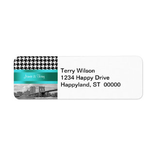 Etiqueta Brooklyn Bridge Blk Whoundstoth Return Address