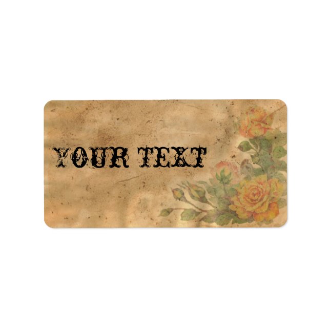 Etiqueta Bruja de cocina - Pociones (Frente)