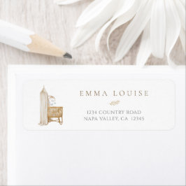 Etiqueta Brunch Neutral Boho Baby