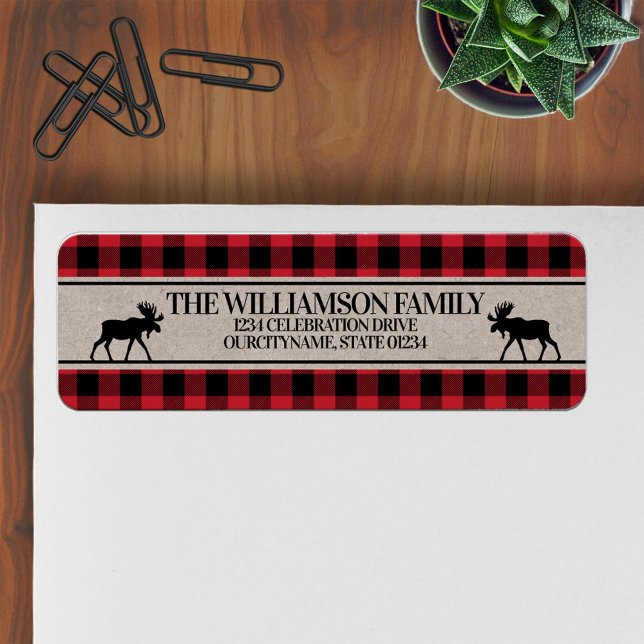 Etiqueta Buffalo Check Woodland Lumberjack (Subido por el creador)