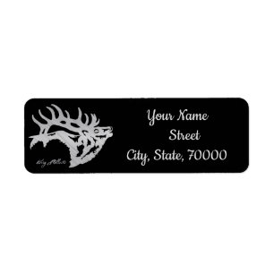Etiqueta Bull Elk