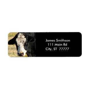 Etiqueta Bull hermosa