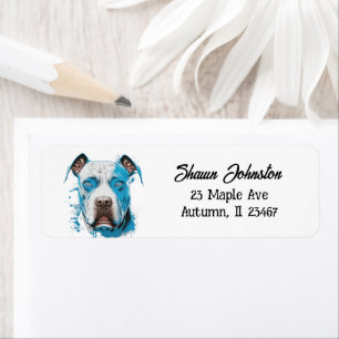 Etiqueta Bulldog Pit personalizado
