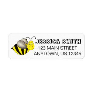 Etiqueta Bumble Bee Bumblebee Honeybee