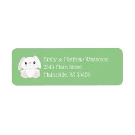 Etiqueta Bunny Rabbit Baby Shower