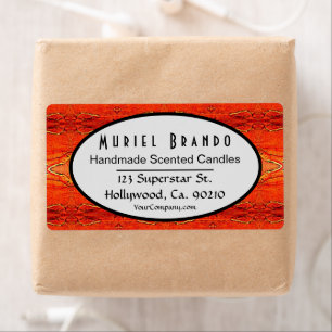 Etiqueta Buques de la Compañía Rustica de Velas