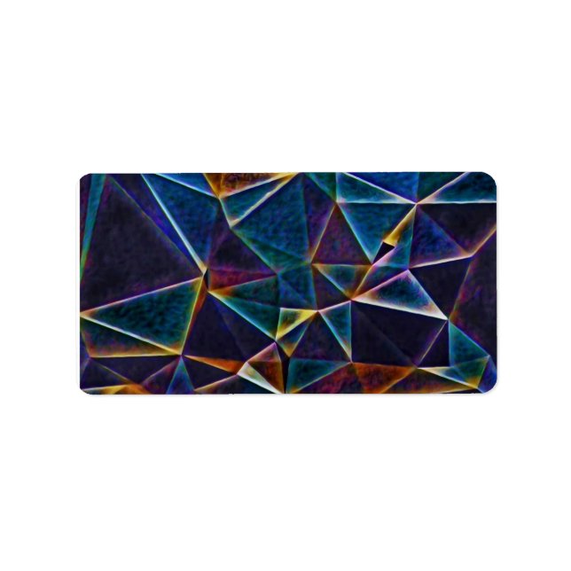 Etiqueta Burbujas rotas (Frente)