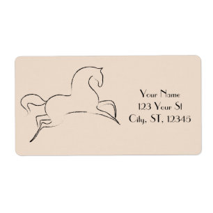 Etiqueta Caballo salvaje Thunder_Cove