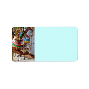 Etiqueta Caballos Merry-Go-Round