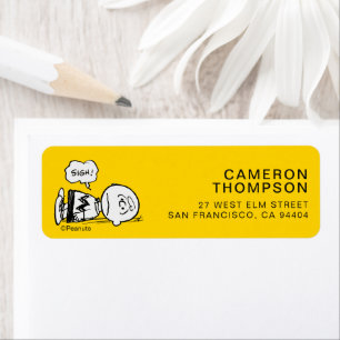 Etiqueta Cacahuetes Charlie Brown ha caído