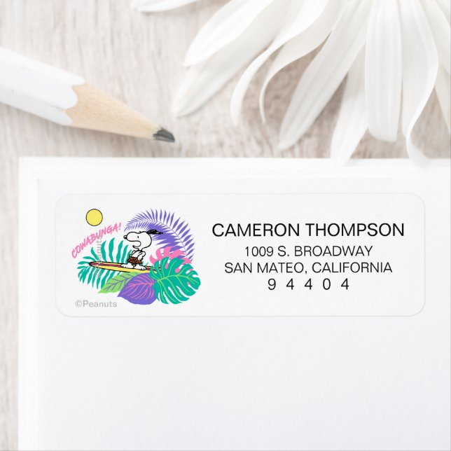 Etiqueta Cacahuetes | Cowabunga Snoopy (In situ)