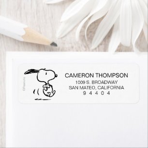 Etiqueta Cacahuetes   Ejecución de Snoopy