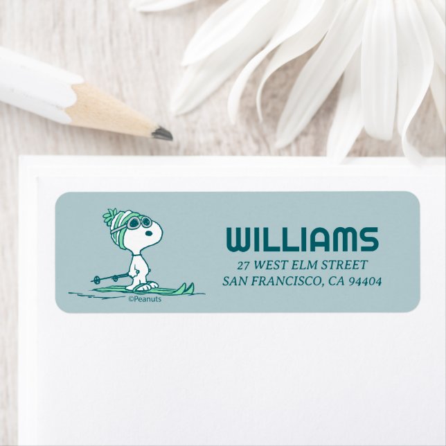 Etiqueta Cacahuetes | Esnoopia en los esquís (In situ)