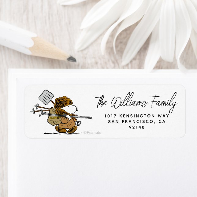 Etiqueta Cacahuetes | Guerrero de la nieve de Snoopy (In situ)