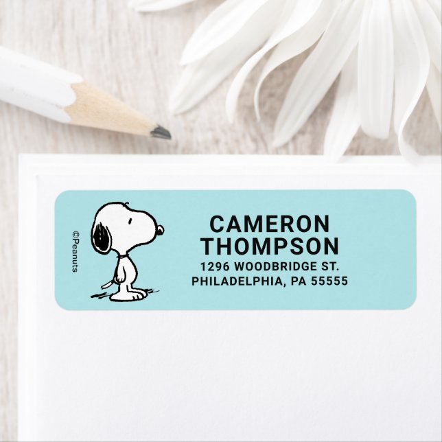 Etiqueta Cacahuetes | Snoopy (In situ)