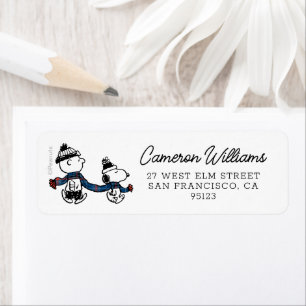 Etiqueta Cacahuetes   Snoopy & Charlie Brown Winter Scarf