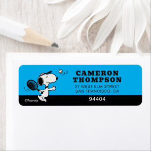 Etiqueta Cacahuetes   Snoopy Juega Al Tenis