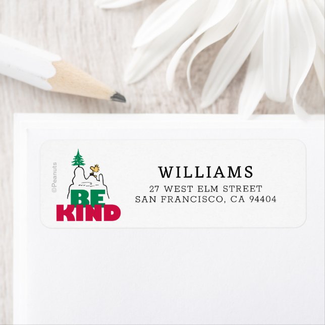 Etiqueta Cacahuetes | Snoopy & Woodstock sea amable (In situ)