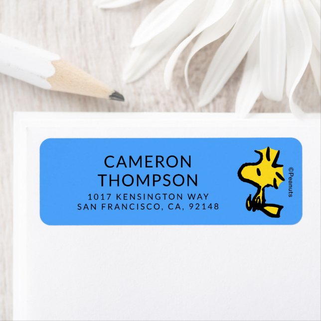 Etiqueta Cacahuetes | Woodstock mirando hacia adelante (In situ)