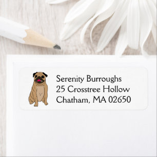 Etiqueta Cachorro cachorro Perro amante Rescate a mamá Funn