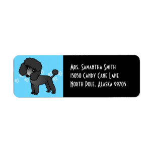 Etiqueta Cachorro negro