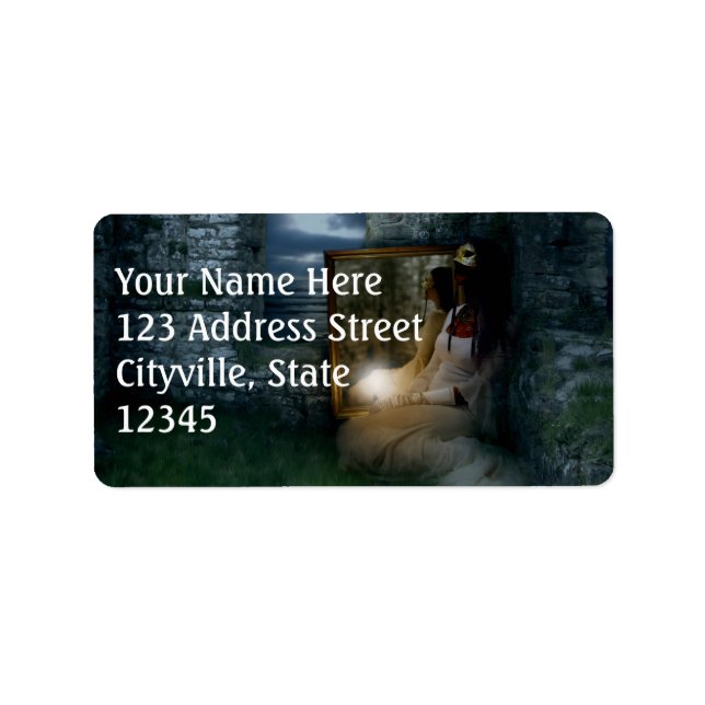 Etiqueta Caer en la vanidad eterna (Frente)