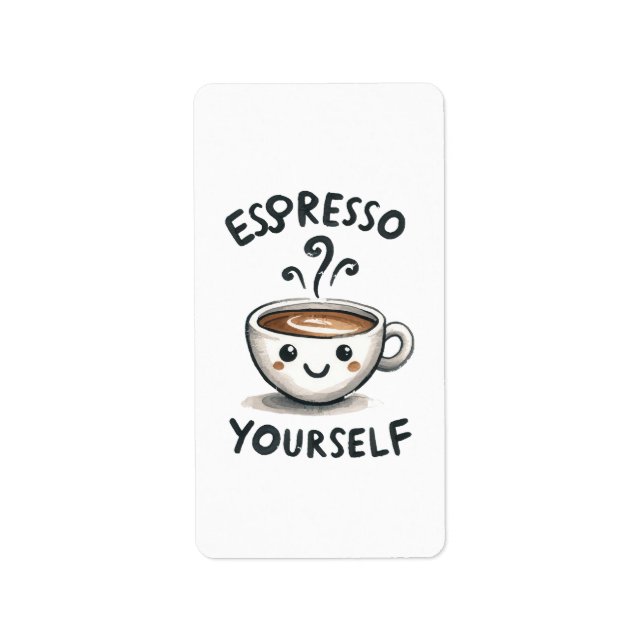 Etiqueta Café Exprésate (Frente)