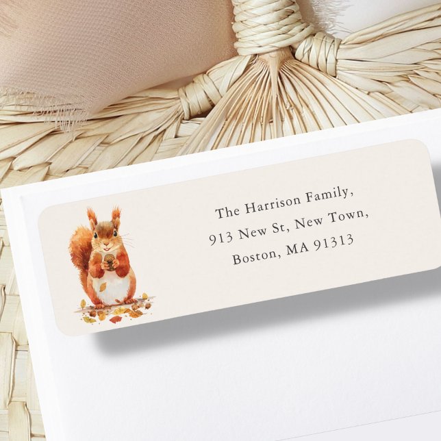 Etiqueta Caída de la ardilla otoñal | Nueva dirección resid (Subido por el creador)