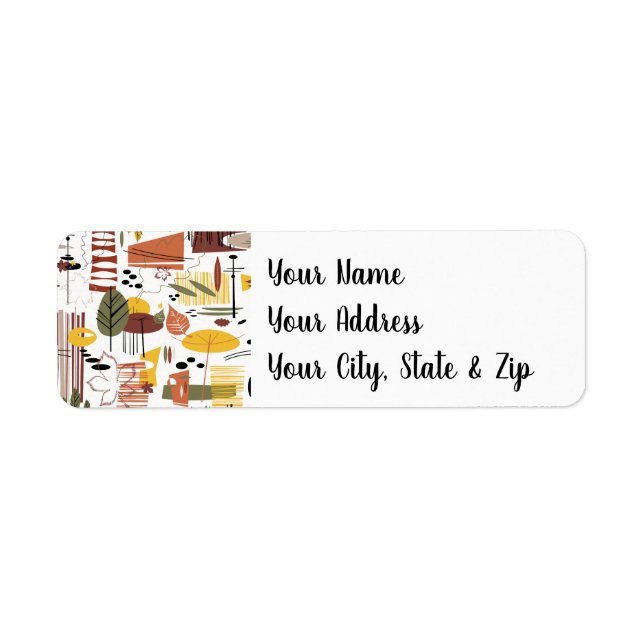 Etiqueta Caída Retro A Ir (Frente)