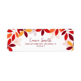 Etiqueta Caída suave y colorida deja fiesta