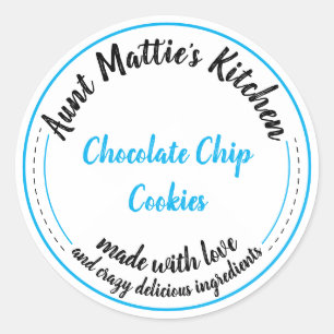 Etiqueta Cajun Kitchen cocinando amor con comida