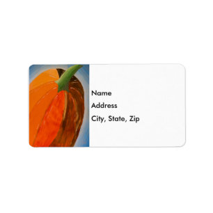 Etiqueta Calabaza alegre