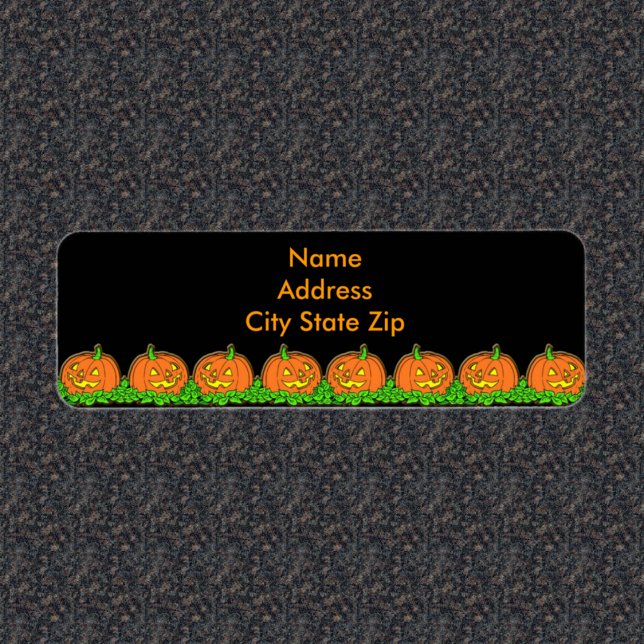 Etiqueta Calabazas de Halloween (Subido por el creador)