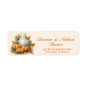 Etiqueta Calabazas Fall Halloween