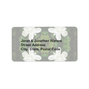 Etiqueta Caleidoscopio hermoso 1 del Gardenia 5