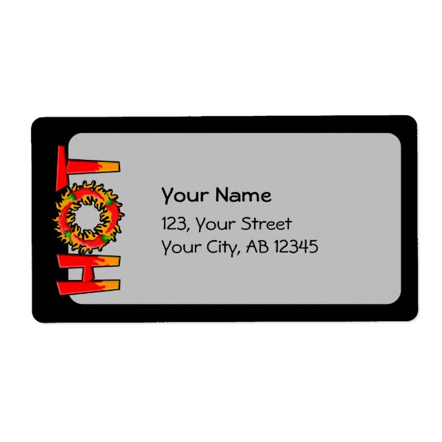 ETIQUETA CALOR (Frente)